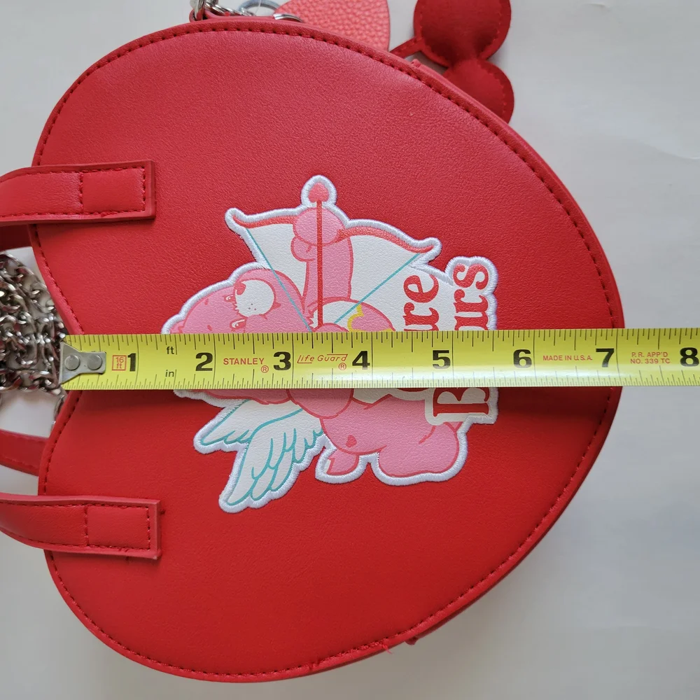 Care Bears x Skinnydip London Red Crossbody Bag with Chain Straps NWT - Picture 10 of 12